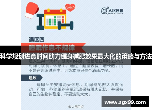 科学规划进食时间助力健身减肥效果最大化的策略与方法